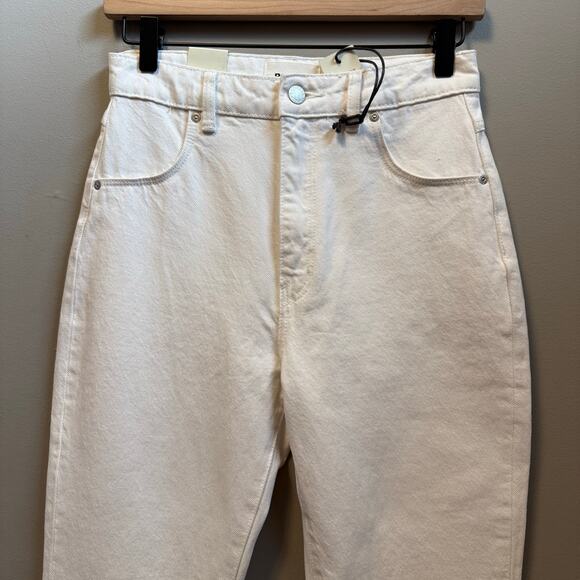 Rolla’s Size 26 Dusters High Rise Slim Straight‎ Jean in Vintage White New - Picture 2 of 8